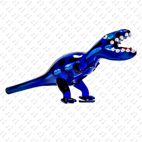 8" Dinosaur Hand Pipe